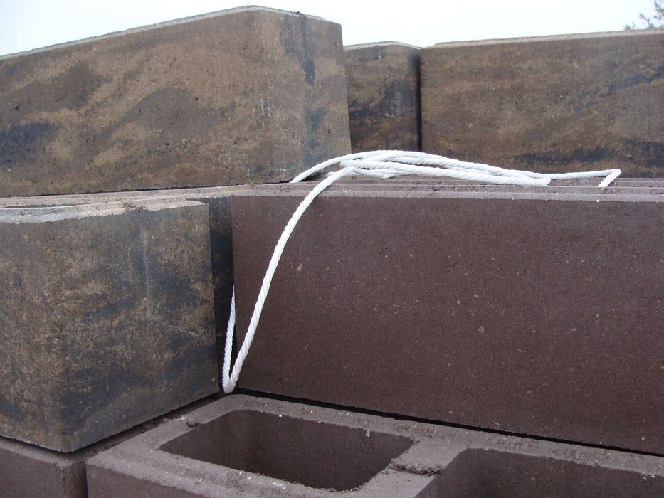 Bloczek, słupek, murek,  kolory