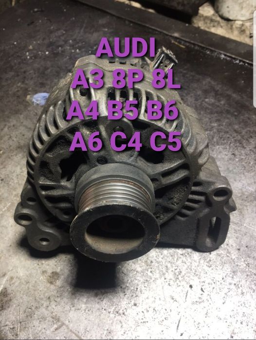 Генератор VW Гольф Бора Венто Джета Пасат Поло Шаран Ауди Сеат Шкода