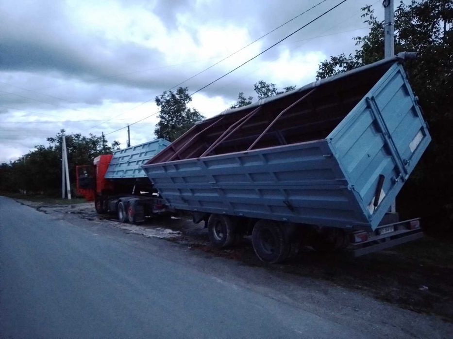 Маніпулятор ДАФ самоскид ,сцепка