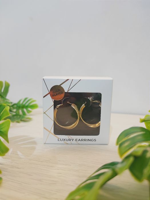 Brincos luxuosos Gold Plated
