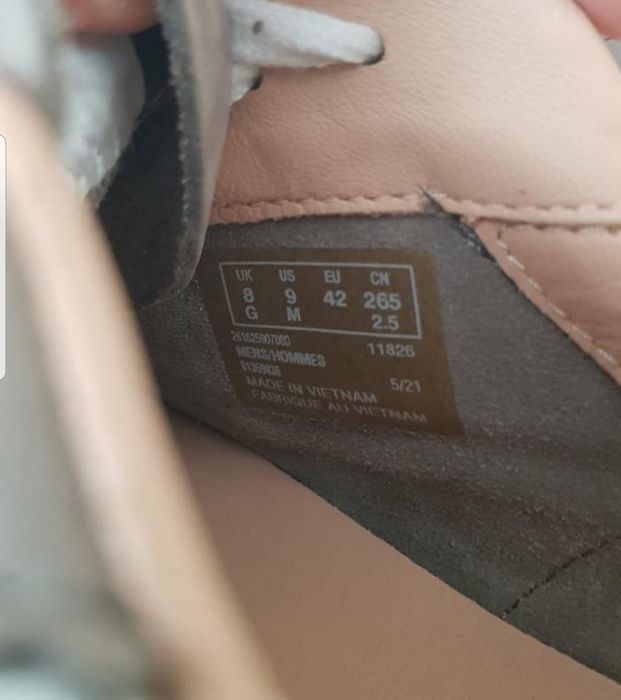 Кросівки шкіряні Clarks Original 42 розмір снікерси кеди нові