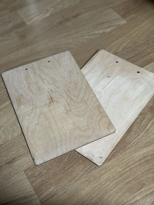 Clipboard Drewniany A4 podkładka pod notatki menu z klipsem