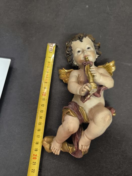 Anjo Decorativo de Parede com Trombete