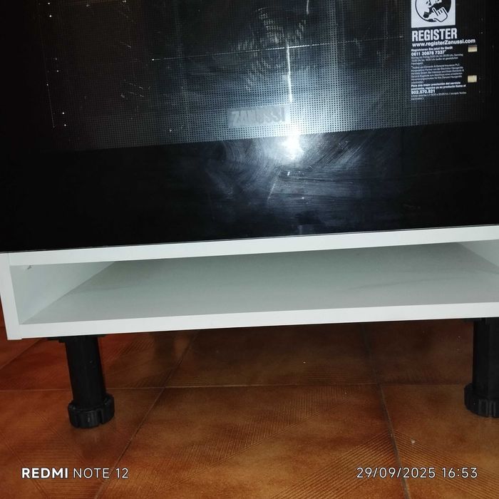 Bancada para encastrar placa e forno Tecniwood