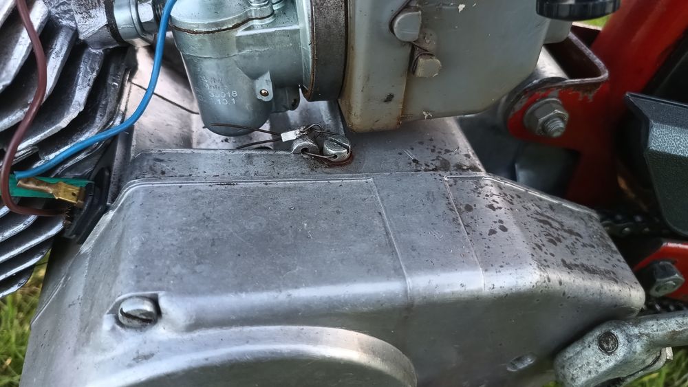 Motorynka zarejestrowana, zabytek, na chodzie Romet pony 301