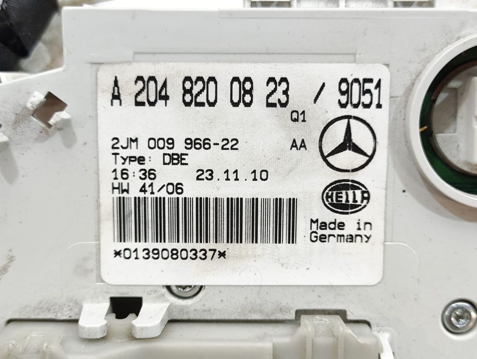 Plafonier Comandos Tejadilho Luzes Interior Original Mercedes Benz
