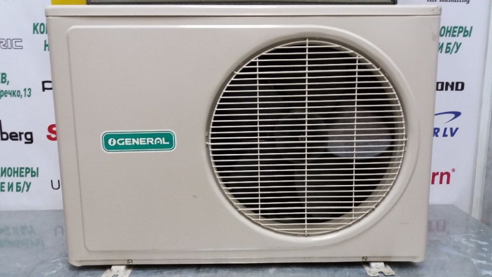 Кондиционер кассетный General 12 on/off б/у до 35 м2 монтаж сервис