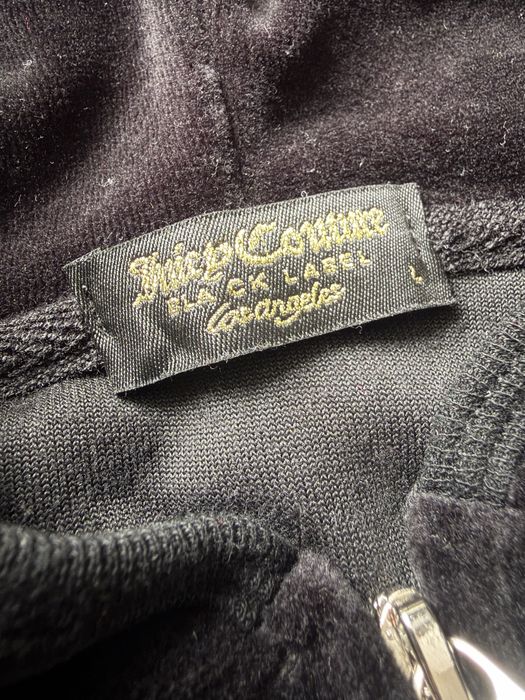 Czarny dres polarowy