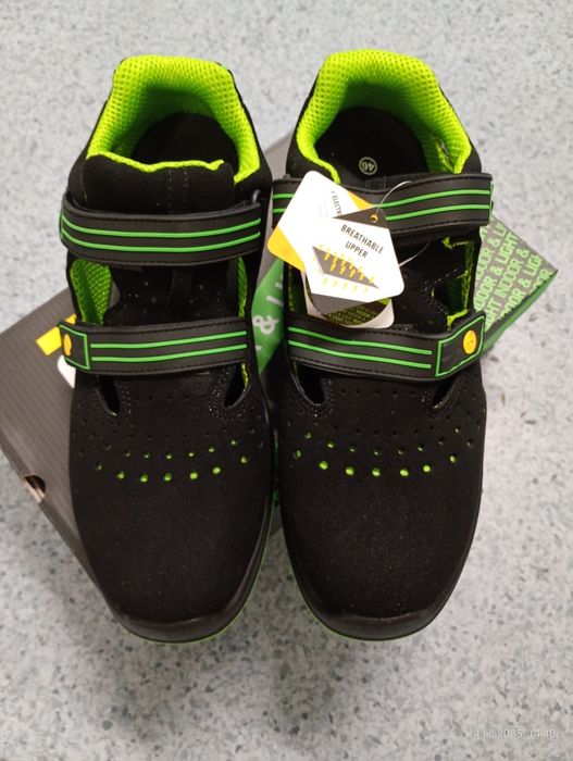 Buty robocze z blachą Halwill mf esd s1ps sr fo sandal
