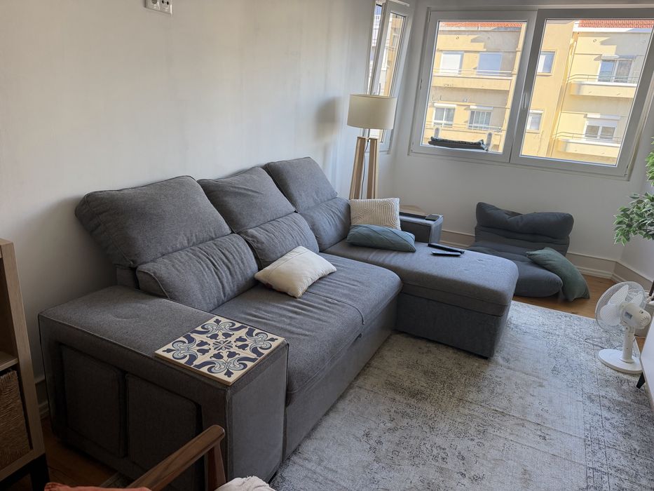 Sofá-cama Hoxton Conforama