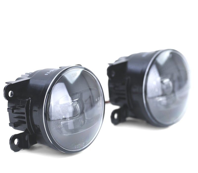 FARÓIS DE NEVOEIRO DIVERSOS MODELOS LED CITROEN DACIA FORD JAGUAR NISSAN OPEL PORSCHE PEUGEOT RENAULT 01-15 PRETO FUMADO