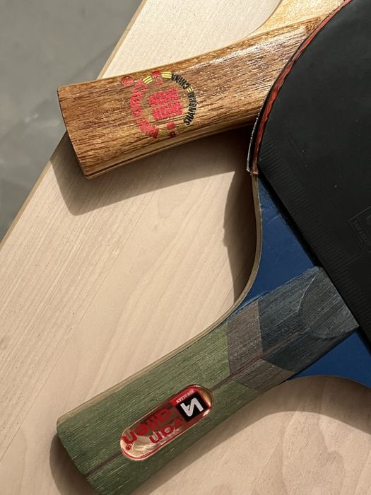 2 raquetes de ping pong pingpong