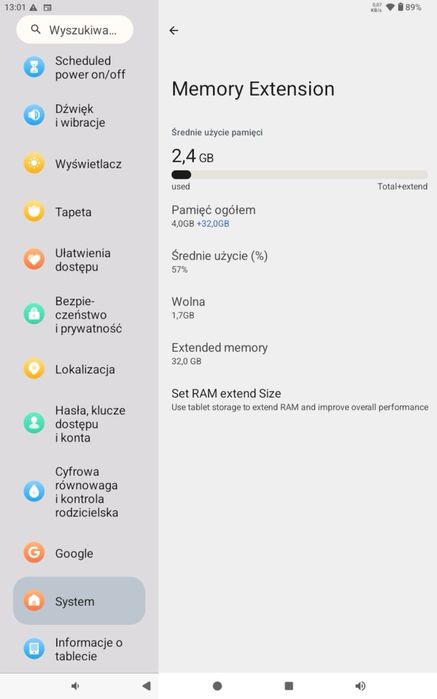 Nowy tablet 10,1” Android 128 GB – pełen zestaw