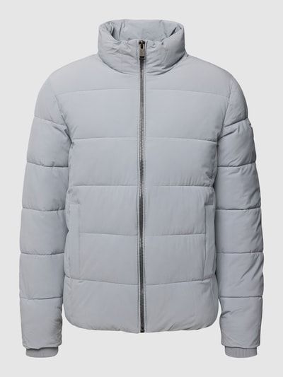 Kurtka pikowana jasnoszara bez kaptura Guess XL