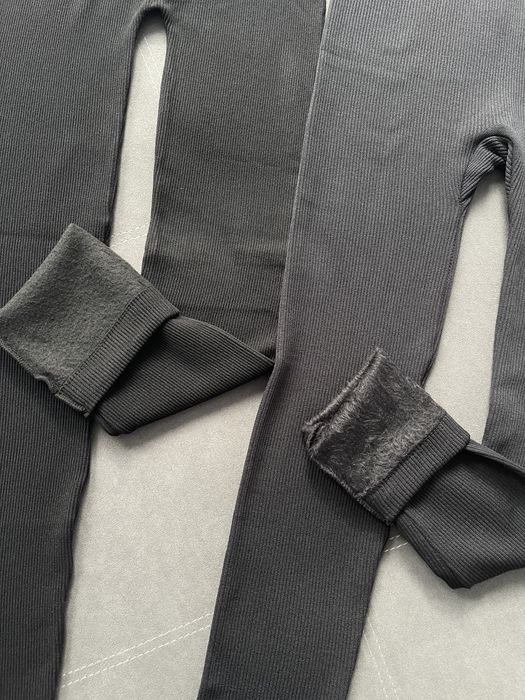 Лосини у рубчик фліс або хутро. В наявності