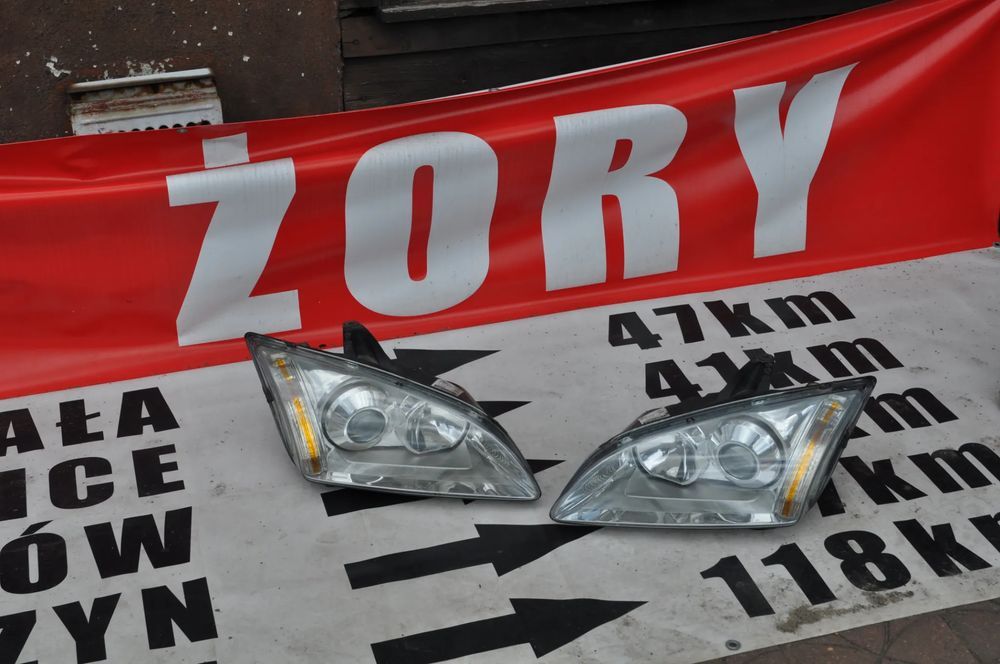 ford focus mk2 lampa prawa xenon wysyłka