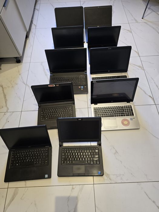 Laptopy hp,dell,Intel pentium i5,i7 na części bądź do naprawy