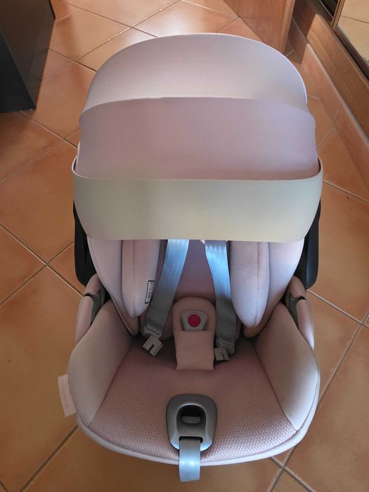 Cadeirinha Cybex Cloud T i-Size rosa com Garantia até 2027!!!