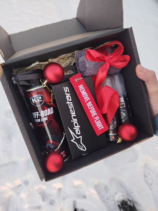 Подарунковий Мото Набір / мото бокс  / Подарунок для мотоцикліста