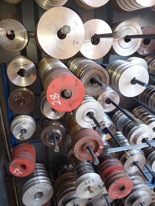 Шків. Шківи до електродвигуна.  Конусні шківи