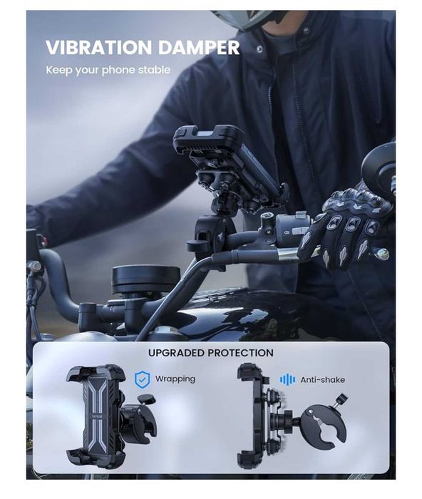 Кріплення для телефону на мотоцикл, велосипед та для авто