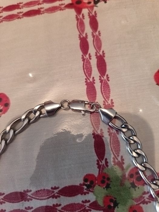 Colar homem com cruz de aço inoxidável ( Portes grátis)