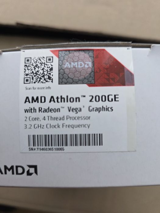 AMD Athlon 200GE z Vega Graphics