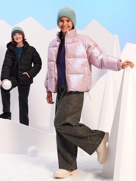 В ідеалі,як нова!Трендова підліткова куртка-пафер підліткова р.164.