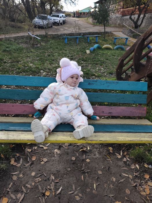 Дитячий осінньо-зимовий комбінезон