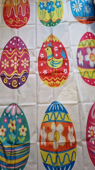 zasłona prysznicowa na Wielkanoc