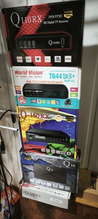 Т-2 ,супутникове та smart телебачення, швидкий ремонт, прошивка.