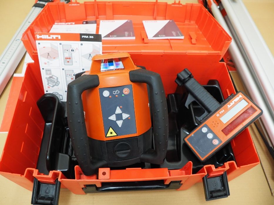Niwelator budowlany HILTI PR 20 laser spadki X Y PR 2,30,300 PRI 36,26