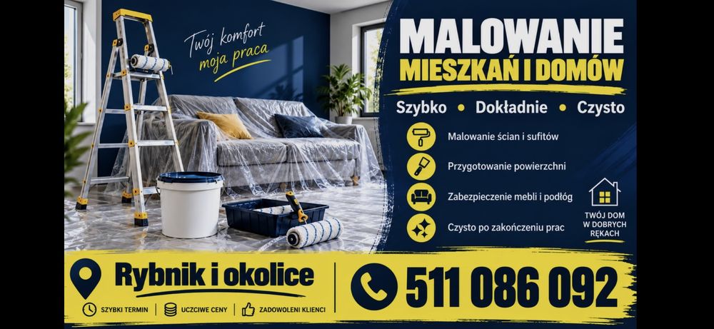 Malowanie wnętrz
