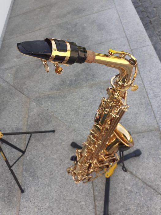 Saxofone alto Yamaha YAS-280 como novo, com ofertas