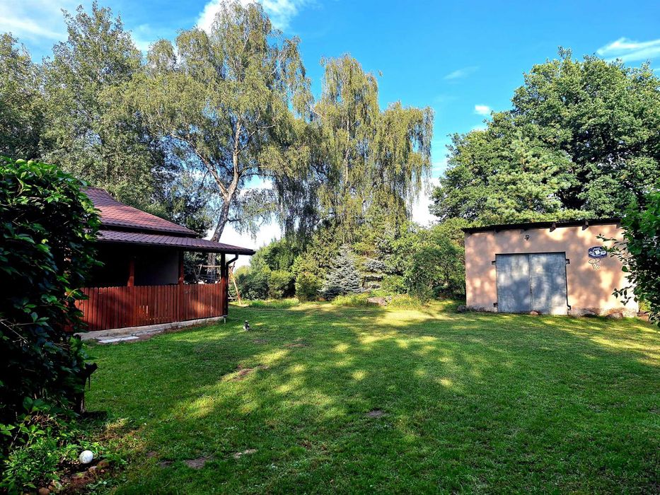 Siedlisko - nieruchomość gruntowa zabudowana - dom parterowy + 2 budynki gospodarcze - Widok 2