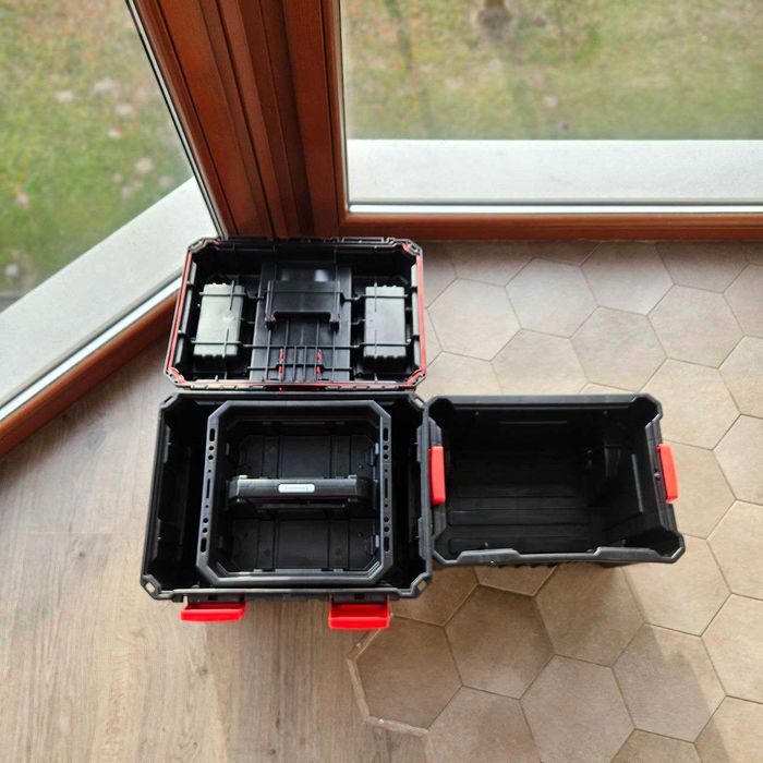 XXL Nowy Zestaw 4w1 Skrzynka Narzędziowa na kółkach + Walizka +GRATISY