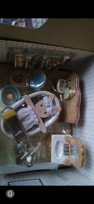 Скидка!Sylvanian Families ванная комната,