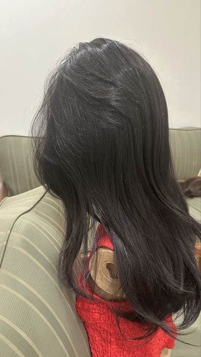 Peruca  cabelo humano.