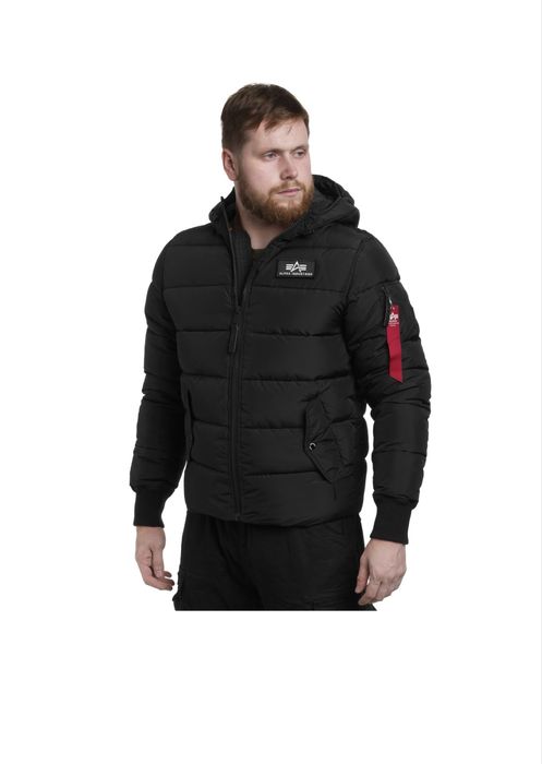 Куртка Alpha Industries Hooded Puffer FD - Black