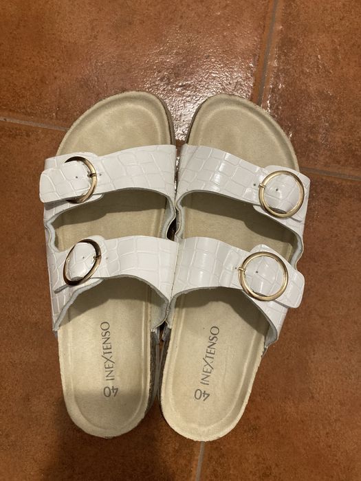 Sandalias Brancas