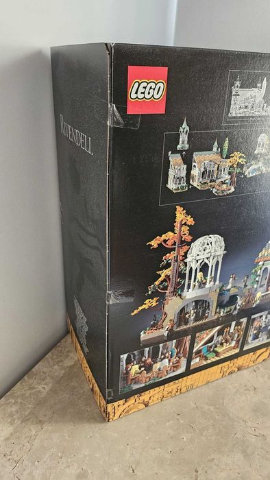 LEGO Icons 10316 Senhor dos Anéis: Rivendell 6167 Peças 15 Minifiguras