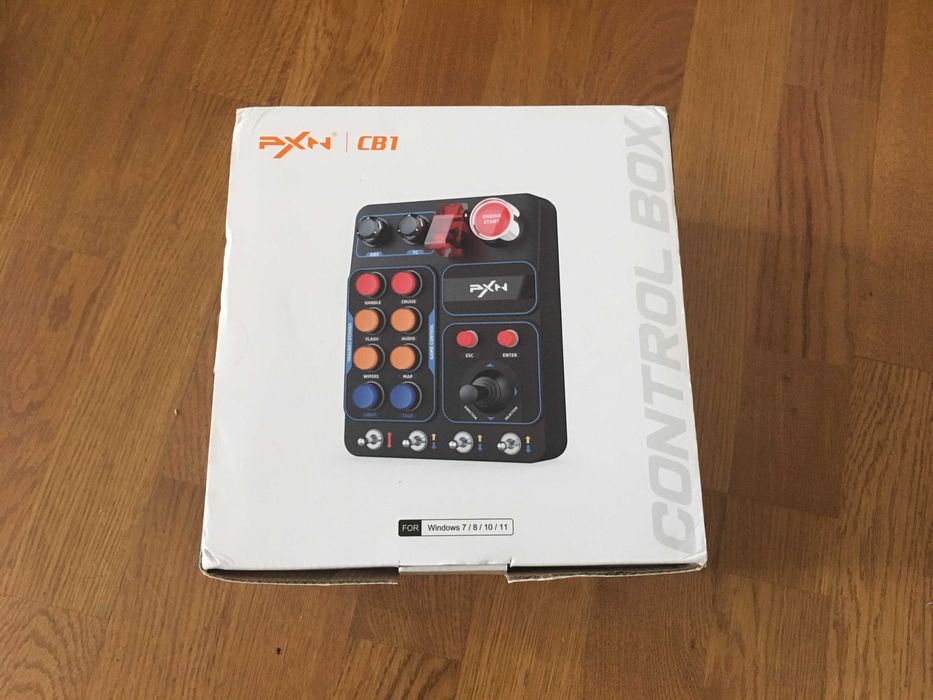 Button Box PXN CB1 do Sim Racing Moza Fanatec Thrustmaster Logitech ...