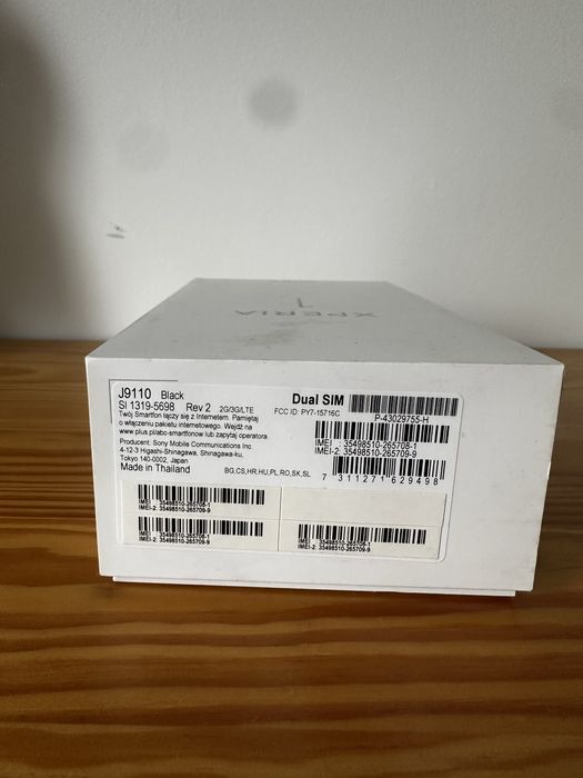 sony xperia 1 j9110 dual sim + karta microSDHC 16GB