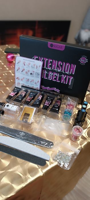 Новый набор для наращивания и дизайна ногтей