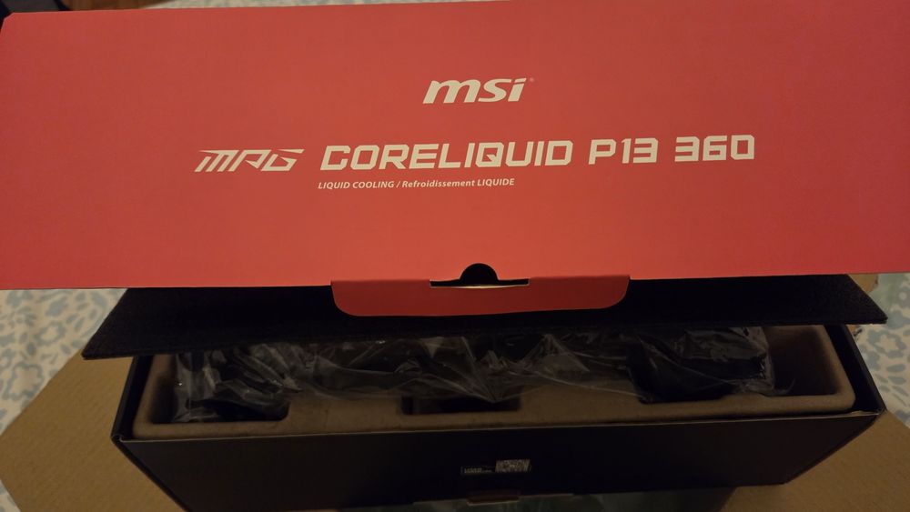 Water cooler - MSI MPG CORELIQUID P13 360 (Novo com fatura)