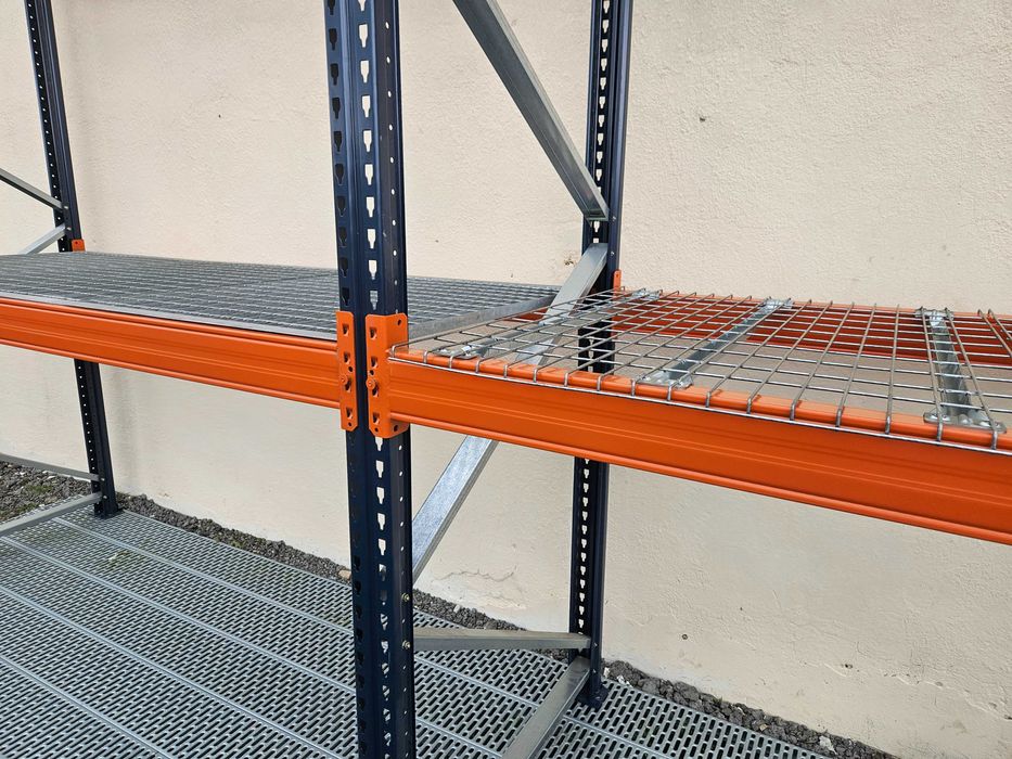 Regał magazynowy, regał paletowy, do magazynu, do warsztatu, metalowy