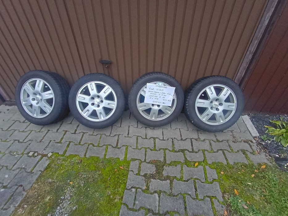 Koła 4 sztuki zimowe
