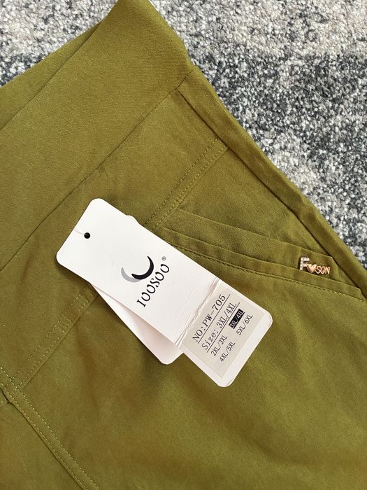 Rybaczki capri zielone L/XL 40/42 nowe z metką