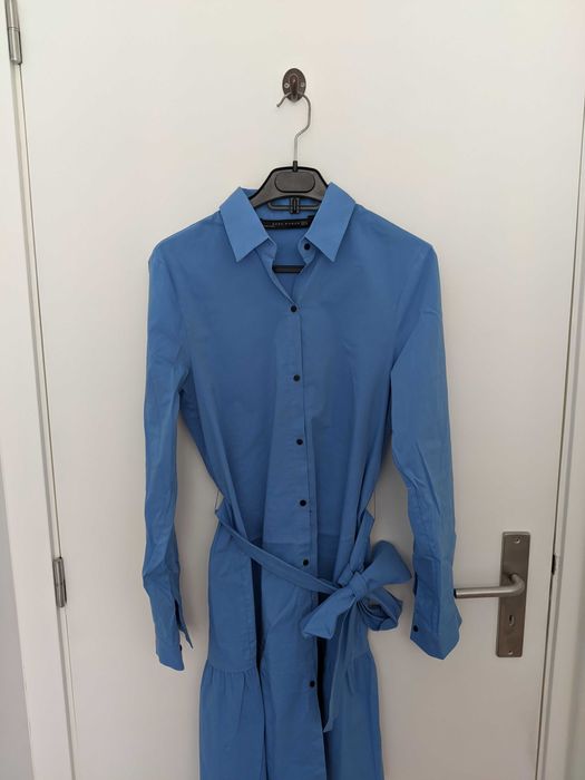 Vestido Zara Azul Verão