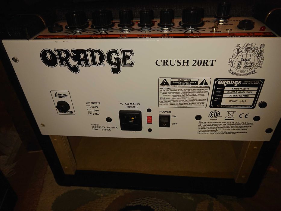 Combo Orange Crush 20 RT